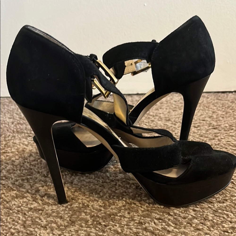 Michael Kors Black Heels - Picture 2 of 12